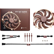 Вентилятор корпусной Noctua NF-A14x25r G2 PWM, 140 мм, 1500 об/мин, 22.8 дБ, 4-pin PWM, без подсветки