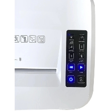 Шредер Office Kit S210N 3,9x38 белый (секр.P-4) фрагменты 16лист. 35лтр. скрепки скобы пл.карты CD