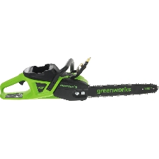 Цепная пила аккумуляторная GreenWorks GD40CS20X, 40V, 40 см, 2000 Вт, бесщеточная, без АКБ и ЗУ (2008807)