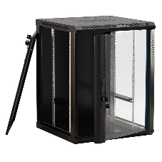 Шкаф настенный Hyperline TWB-0645-GP-RAL9004 19-дюймовый (19