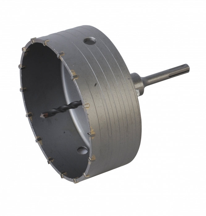 Коронка кольцевая Sturm! 9018-SDS-HD150 150 мм, BK8, с центр. cверлом, хвостовик SDS+