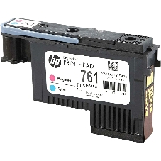 Картридж струйный HP 761 CH646A пурпурный/голубой печатающая головка для HP DJ T7100