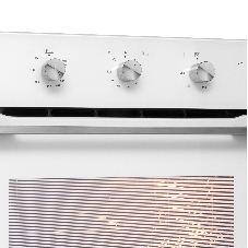 Шкаф духовой газовый с электрическим грилем Maunfeld MOGS703W, встраиваемый
