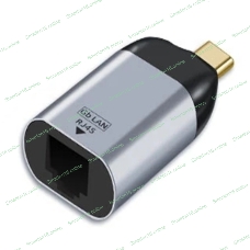 Переходник Type-C папа на RJ45 мама