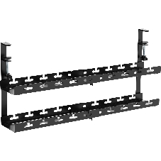 Кабель-канал Cactus CS-CM-700-2BK для столов 72.8x13.5x34.2 см черный