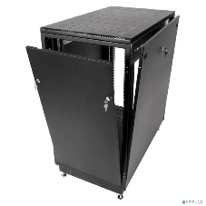 Шкаф телекоммуникационный ЦМО напольный 24U (600 x 800) дверь стекло, черный, ШТК-М-24.6.8-1ААА-9005