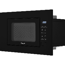 Встраиваемая микроволновая печь Weissgauff HMT-206 Compact Grill черный, 20 л, 700 Вт, переключатели - сенсор