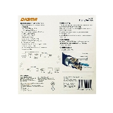 Кабель аудио-видео Digma 1.4v AOC DisplayPort (m)/DisplayPort (m) 10м. позолоченные контакты черный (BHP DP 1.4-10)