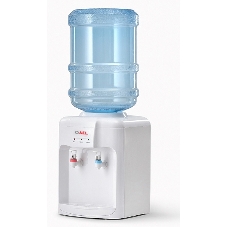 Кулер для воды AEL TD-AEL-106, верхняя загрузка, нагрев 90 °С, охлаждение 15 °С, белый