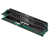 Оперативная память Patriot Viper 3, DDR3, 8GB (2x4 GB), 1600 MHz, CL9, DIMM, радиатор, черный
