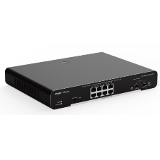 Коммутатор Ruijie Reyee RG-NBS3100-8GT2SFP-P, 8×1 Гбит/с PoE + 2×1 Гбит/с SFP Uplink, управляемый