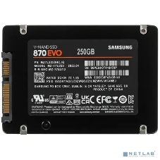 Накопитель SSD Samsung 870 EVO, 250Gb, SATA III, 2.5