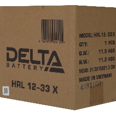 Батарея для ИБП Delta HRL 12-33 X 12В 33А·ч