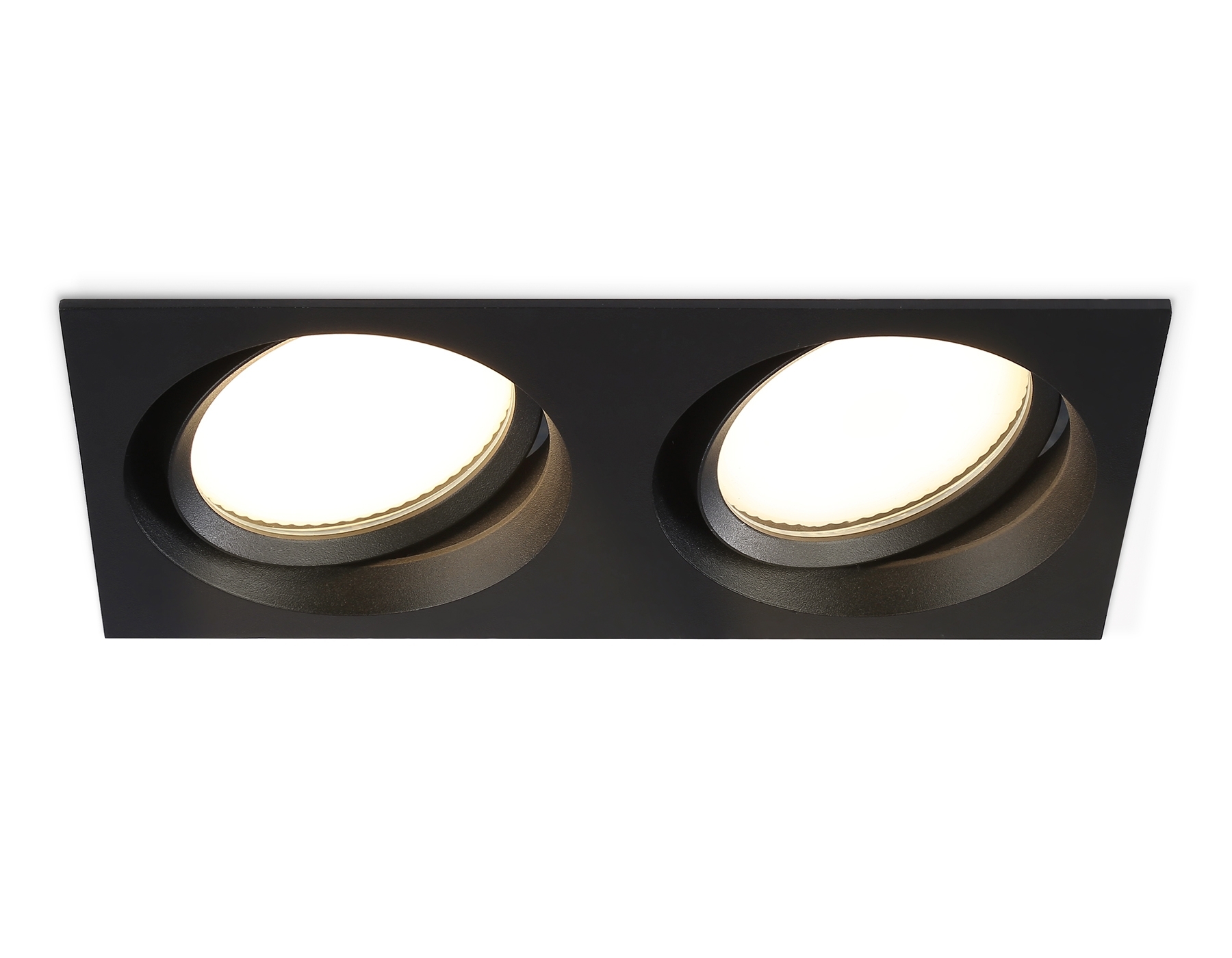 Светильник Ambrella light TN6661/2 BK черный IP44 GX53/2 220*110*48