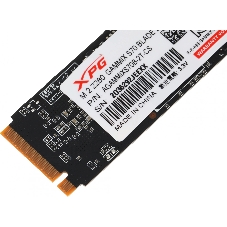 Накопитель SSD ADATA XPG GAMMIX BLADE S70, 2Tb, PCIe 4.0 x4, M.2 2280, NVMe, R/W 7400/6400