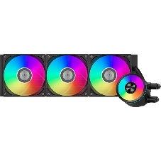 Система охлаждения PCCooler DA360 Pro ARGb черный 120мм алюминий+медь 2200rpm 33.7db 4-pin 300W