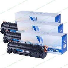 Картридж NVP совместимый NV-CF283A-SET3 для HP LaserJet Pro M201dw/M201n/M125r/M125ra/M225dn/M225dw/M225rdn/M125rnw/M127fn/M127fw (1500k) (3 шт)