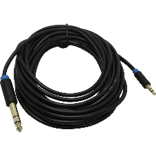 Кабель Vention аудио Jack 6,5 мм M/3,5 M - 5 м