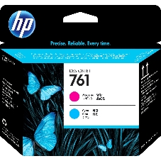 Картридж струйный HP 761 CH646A пурпурный/голубой печатающая головка для HP DJ T7100