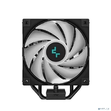 Кулер для процессора DEEPCOOL AG400 BK ARGb черный, 120 мм, алюминий/медь, 2000 об/мин, 31.6 дБ, 4 pin, 220 Вт, 150 мм