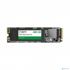 Накопитель SSD CBR, M.2 2280, 480Gb, PCIe 3.0 x4, NVMe, R/W 2100/1600