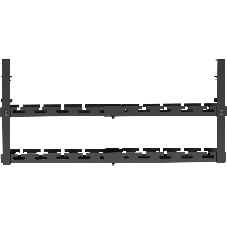 Кабель-канал Cactus CS-CM-700-2BK для столов 72.8x13.5x34.2 см черный