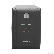 Источник бесперебойного питания HIDEN EXPERT ULI600E 600ВА/360Вт Линейно-интерактивный,4xIEC C13 LED, USB, встроенный АКБ 1 x 12В/7Ач УТ-00002431