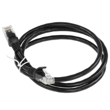 Патч-корд UTP Cablexpert PP6U-1M cat.6, 1м, литой, многожильный, серый