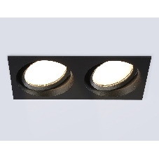 Светильник Ambrella light TN6661/2 BK черный IP44 GX53/2 220*110*48