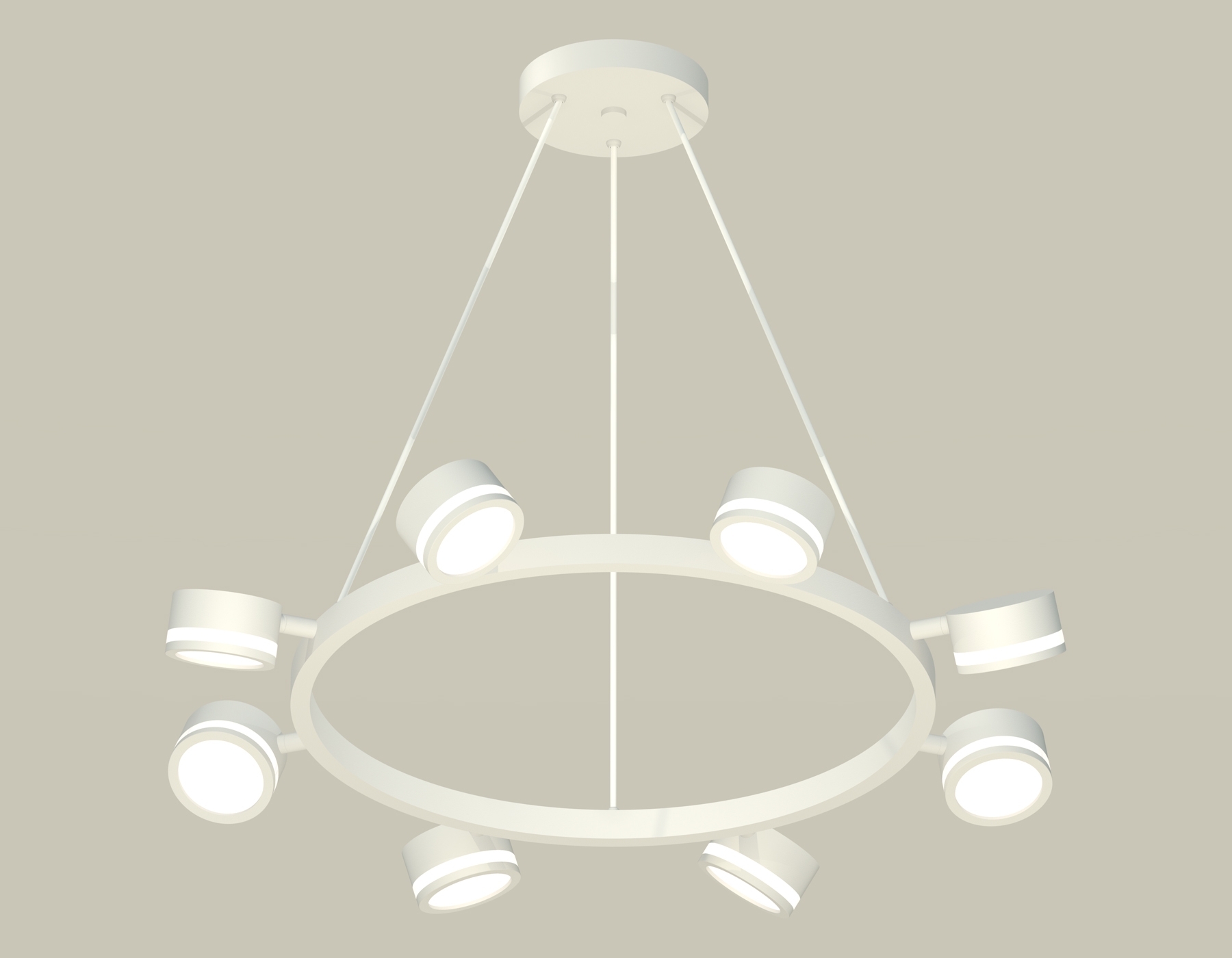 Светильник Ambrella light XB9195200/8 SWH/FR белый песок/белый матовый GX53 (C9195, N8412)