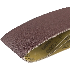 Лента абразивная Matrix бесконечная, P 120, 75 х 457 мм, 3 шт.