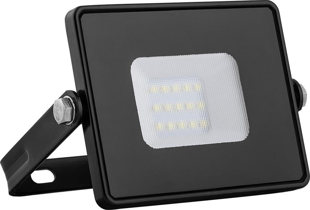 Прожектор светодиодный FERON 294932835 SMD 20W 4000K IP65, черный с матовым стеклом, LL-919