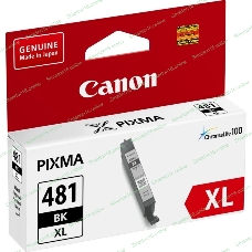 Картридж струйный Canon CLI-481XL BK 2047C001 черный (8.3 мл) для Canon Pixma TS6140/TS8140TS/TS9140/TR7540/TR8540