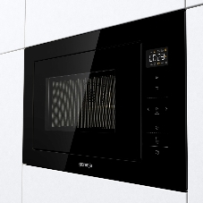Встраиваемая микроволновая печь Gorenje BM251SG2BG, 25л, 900Вт, черный