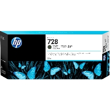 Картридж струйный HP 728 с матовыми черными чернилами для принтеров Designjet, 300 мл