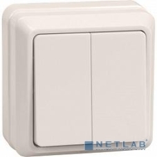 Выключатель IEK EVO20-K33-10-DC ВС20-2-0-ОКм 2кл 10А откр.уст. ОКТАВА (кремовый)