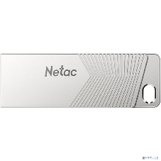 Флешка USB Netac UM1 (NT03UM1N-032G-32PN), 32Gb, USB 3.2, R/W 150/45, серебристый