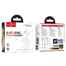 Беспроводные наушники Hoco EQ34 Plus Rima, белый