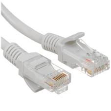 Патч-корд медный UTP Cablexpert PP10-1.5M cat.5e, 1.5м, литой, многожильный, серый