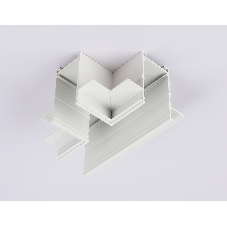 GL1041 WH белый коннектор T-образный для встраиваемого шинопровода Magnetic 220V 110*80*47