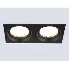 Светильник Ambrella light TN6661/2 BK черный IP44 GX53/2 220*110*48