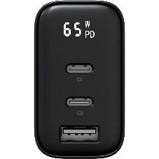 Сетевое зарядное устройство Magssory ACH009 65W (PD3.0+PPS+QC4+AFC+FCP+SCP) универсальное черный