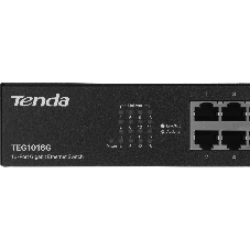 Коммутатор Tenda TEG1016G, 16×1 Гбит/с, неуправляемый