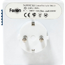 Розетка с таймером Feron (суточная) 3500W/16A 230V, 61923(TM32)
