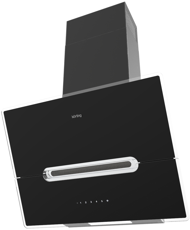Вытяжка каминная Korting KHC 61950 GXN