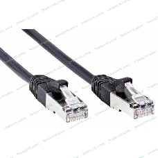 Патч-корд литой AOpen ANP522B-BK-1.5M FTP cat.5e (7/0.16) черный 1,5m