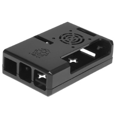Корпус RA187 Корпус ACD черный ABS Plastic Case w/GPIO port hole and Fan holes for Raspberry Pi 3