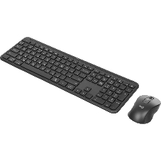 Комплект клавиатура+мышь Logitech MK950 беспроводной, USB, графитовый/чёрный