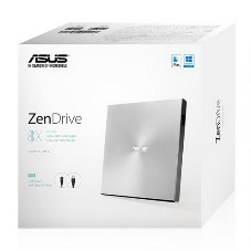 Оптический привод DVD-RW Asus SDRW-08U9M-U серебристый USB slim ultra slim M-Disk Mac внешний RTL