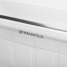 Холодильник Maunfeld MFF176SFSB черный двухкамерный 188/75л морозилка снизу, ручная разморозка